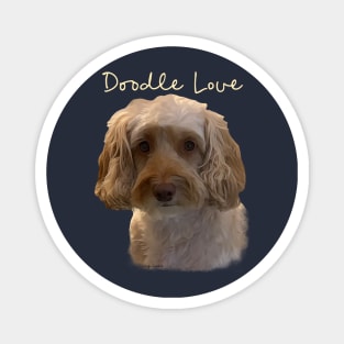 Doodle Dog Love Magnet